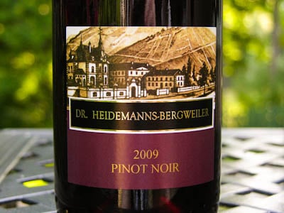 Dr. Heidemanns-Bergweiler Pinot Noir 2009