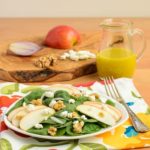 Apple Walnut Spinach Salad | Magnolia Days