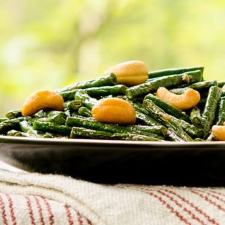 Chinese Long Beans with Cashews