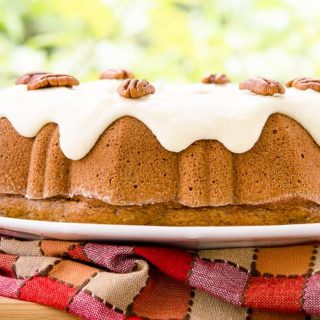 Cinnamon Pecan Applesauce Bundt Cake for #BundtBakers